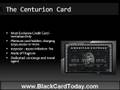 American Express Black Card - Centurion