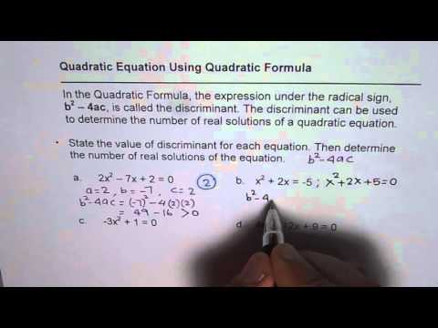 video-linktoworks-Understand Discriminant to Find Number of Real...