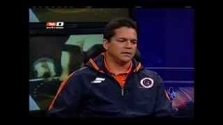 Delfines del Carmen en el estudio de Segunda División TV Delfines del Carmen en el estudio de Segunda División TV