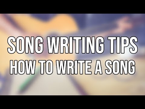 how to write songs