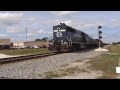 Florida East Coast Railroad Trains 920 and 101 in Melbourne