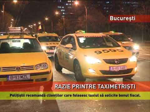 Nereguli grave în taximetria din București