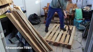 TUTO / TEMA / Démonter grande palette.
