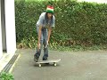 Sk8 en folie vid�o 2 - le Ollie et prise de vitesse