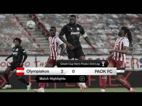 FC Olympiakos Pireu 2-0 FC PAOK Panthessalonikeios...