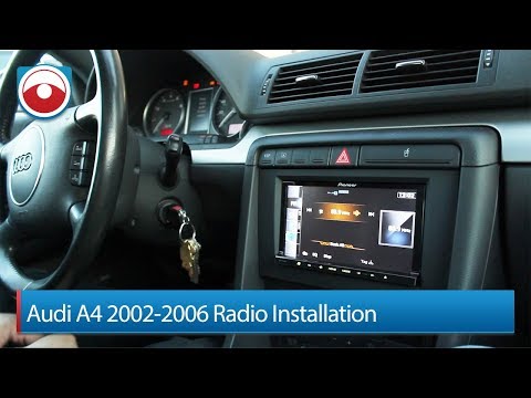 Audi A4/S4 02-06 Radio Installation Pioneer AVIC-Z140BH