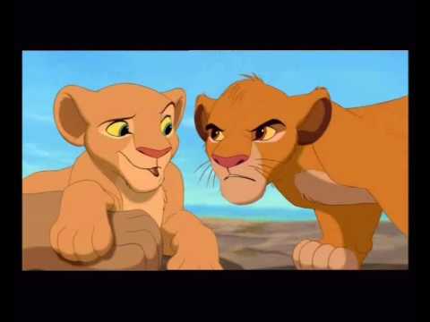 lion king simba nala. The Lion King - Simba and Nala