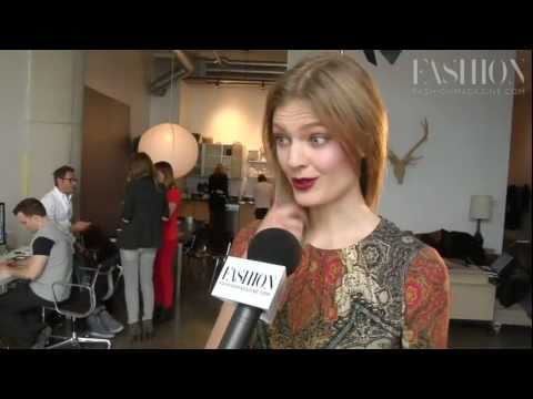Behind the shoot: Constance Jablonski for Holt Renfrew (exclusive)