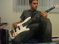 Me playing I want your love by Chic on bass