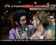 Kalomira meets Rodolfo Chikilicuatre after the 1st semifinal