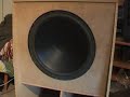 homemade subwoofer