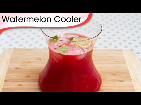 Watermelon Cooler – Cool And Refreshing Summertime Drink By Ruchi Bharani