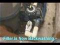 How To Clean A Green Pool - Part 2 - How To Backwash Filter