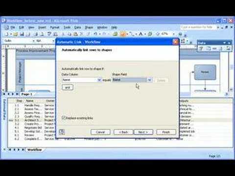Visio 2007 Demo: Connect data to ...