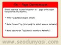 arama motoru optimizasyonu teknikleri videosu