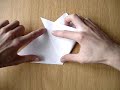 Складывание шестилучевой снежинки