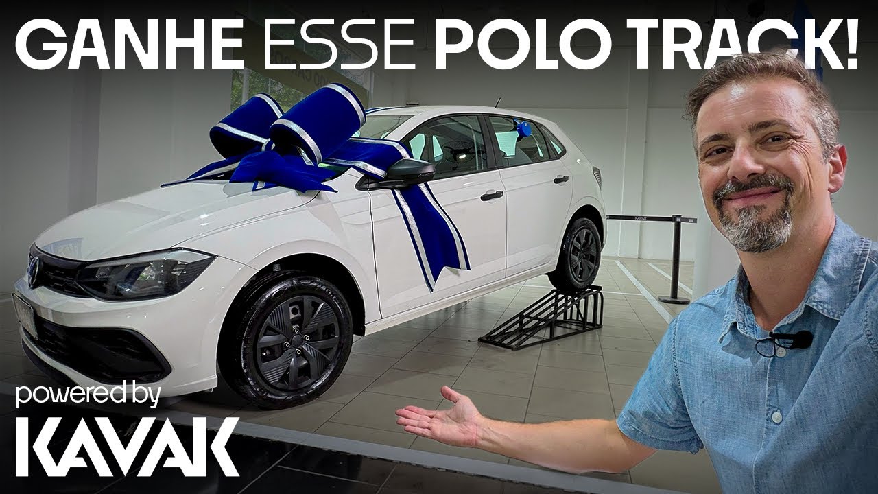 Você pode GANHAR um Polo Track 2025! É a Visita Premiada da nova loja Kavak Santo André!