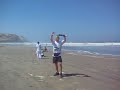 en la playa asia a 100 km. al sur de lima. haciendo hora luego de la carrera asia 5 km. organizada por perurunners y auspiciada por herbalife entre otros.