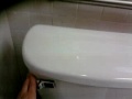 Toilet Flush - Men's Room - Sizzler Restaurant - Northridge, California