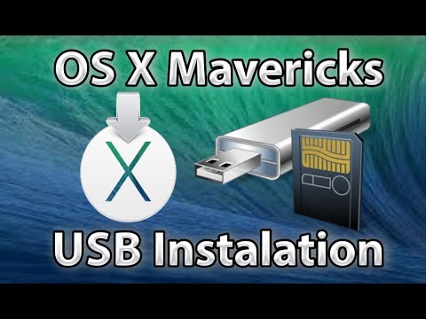 how to install os x via usb