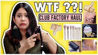 ✅CLUB FACTORY HAUL | OMG So Weird 