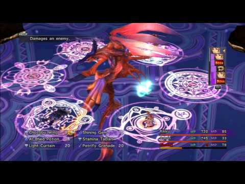 how to cure berserk ffx