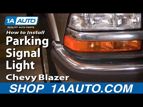 How To Install Replace Parking Signal Light Chevy S10 Blazer 98-05 1AAuto.com