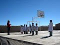 Hymne bolivien chante par les eleves de l ecole de Jayocota