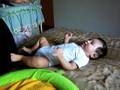 Sonriendo de bebita