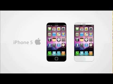 Concept iphone 5 - Exclusive new concept of the iPhone 5S in HD with features like interactive 3D Hologram, Holographic display, Fingerprint scanner, Lighted Apple Logo, Lighte...