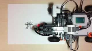 Lego Mindstorms NXT Robot - Tic Tac Toe (Χ play)