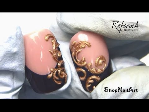 how to paint uv gel nails