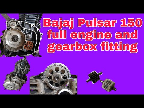 Bajaj Pulsar full engine fitting