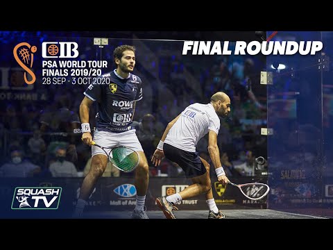 Squash: CIB PSA World Tour Finals 2019-20 - Final Roundup - Gawad v ElShorbagy