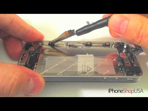 iPhone 4 Front Glass Digitizer Replacement Repair HD Tutorial DIY Complete How To Fix