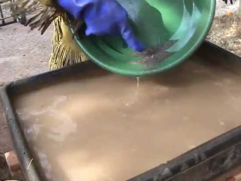 how to discover gold in the soil