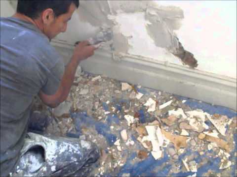 how to repair plaster a wall