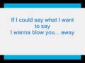 Avril Lavigne-Things I'll never say*lyrics*