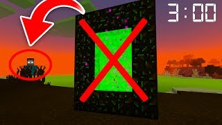 NEVER Enter this Portal In Minecraft Pocket Edition at 3 AM! **WARNING**