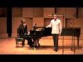 Robert Schumann,  Dichterliebe op. 48 #1-7, Sanaz Sotoudeh: Piano, Philippe Sly: Bass-Baritone