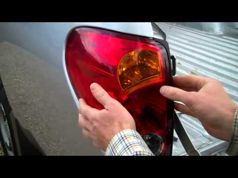 How to change Mitsubishi L200 2005+ Rear Light