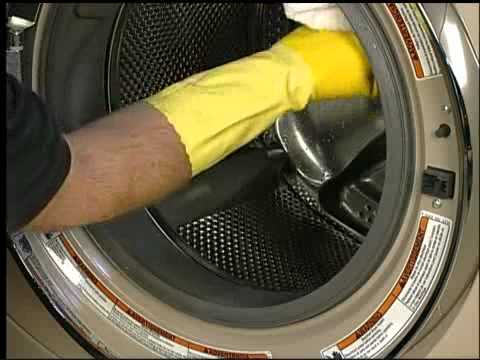 how to eliminate odor in washing machine