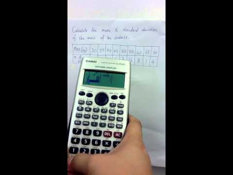how to calculate standard deviation