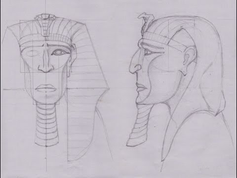 how to draw egypt