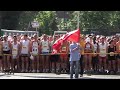 Performance of Macedonia Anthem at the Start 2012 Skopje Marathon #SKM2012