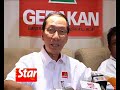 Gerakan mulls quiting Barisan, may join Pakatan Gerakan mulls quiting Barisan, may join Pakatan