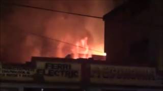 INCENDIO EN MACAS DEJA SALDO MORTAL