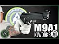 Страйкбольный пистолет (KJW) M9A1 металл Black (GGB-9606TMA1)