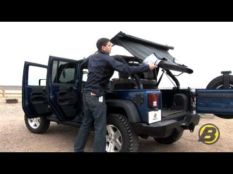 how to remove jeep soft top