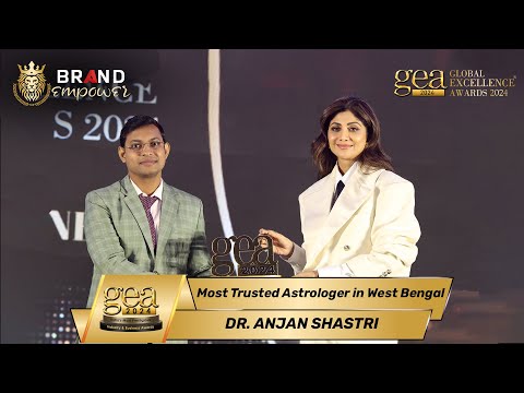 Dr. Anjan Shastri wins Global Excellence Awards 2024 for Most Trusted Astrologer in West Bengal